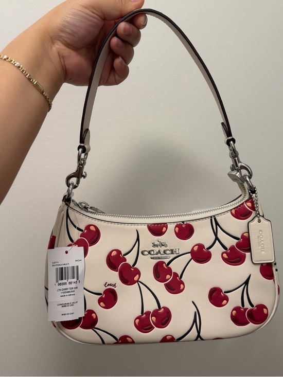 Coach Handbags - Coach Cherry Print Teri Shoulder Bag